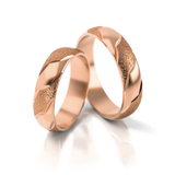 Roumee Trauringe in Rotgold