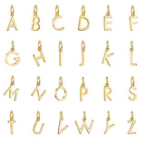 Buchstaben-Anhänger in Gelbgold