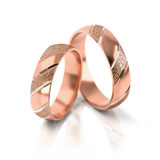 Roumee Trauringe "Vienna Harmony" in Rotgold