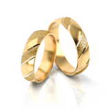 Roumee Trauringe "Vienna Harmony" in Gelbgold