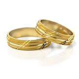 Roumee Trauringe in Gelbgold