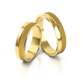 Roumee Trauringe in Gelbgold