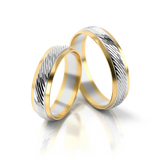 Roumee Trauringe in Gelbgold & Weißgold