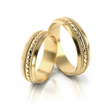 Roumee Trauringe "Napoli Passione" in Gelbgold