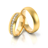 Roumee Trauringe in Gelbgold