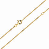 Panzerkette 2-seitig diamantiert in 333er Gold