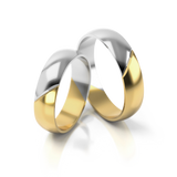 Roumee Trauringe in Gelbgold & Weißgold
