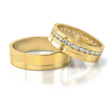 Roumee Trauringe in Gelbgold