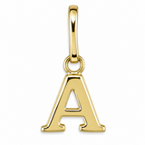 Buchstaben-Anhänger in 333er Gelbgold