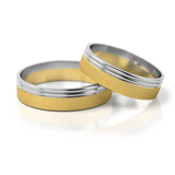 Roumee Trauringe in Gelbgold & Weißgold
