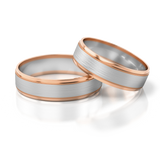 Roumee Trauringe in Weißgold & Weißgold