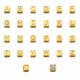 Buchstaben-Anhänger in 585 Gelbgold