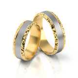 Roumee Trauringe in Gelbgold & Weißgold